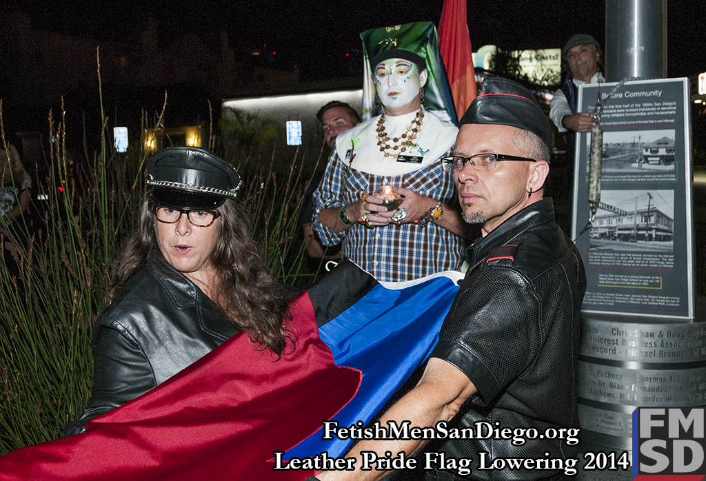 FMSD - Leather Pride Flag Lowering 2014 - DSC_4978.jpg